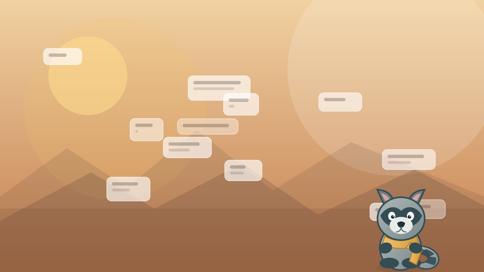 Western desert at sunset with weathered name cards representing rare cowboy names